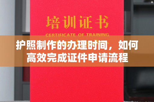 殷都护照制作的办理时间，如何高效完成证件申请流程