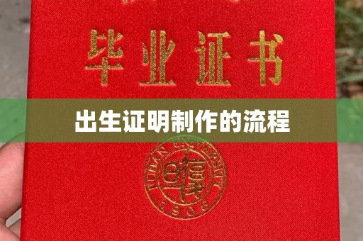 殷都出生证明制作的流程